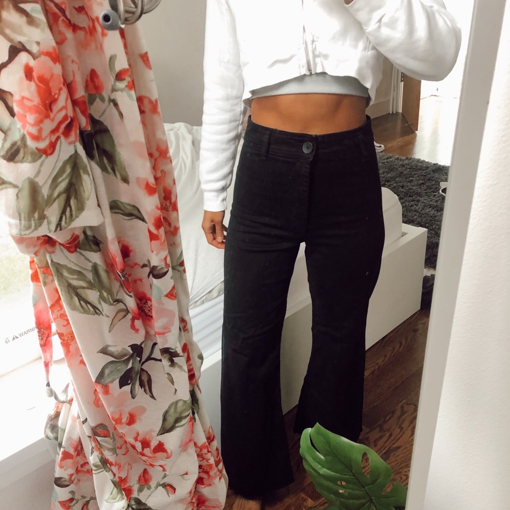 Italian Zara Wide Leg Jeans